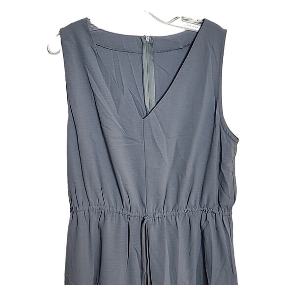 Light Blue Lightweight Romper, XL - Picture 2 of 6